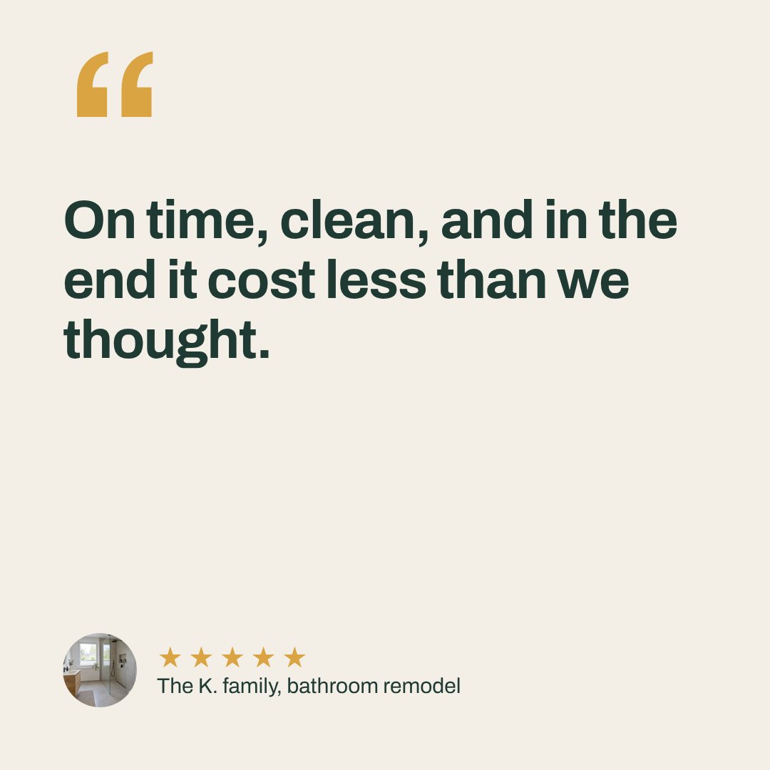 Sample customer testimonial